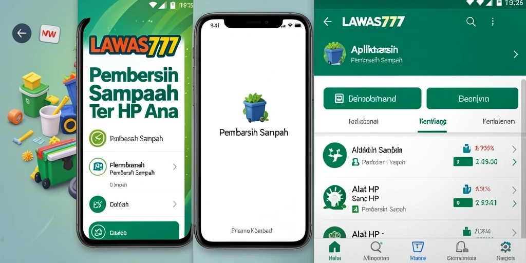 Antarmuka LAWAS777 yang sederhana dan efektif untuk pembersihan sampah.